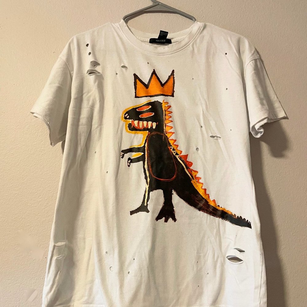 Basquiat painting t-shirt